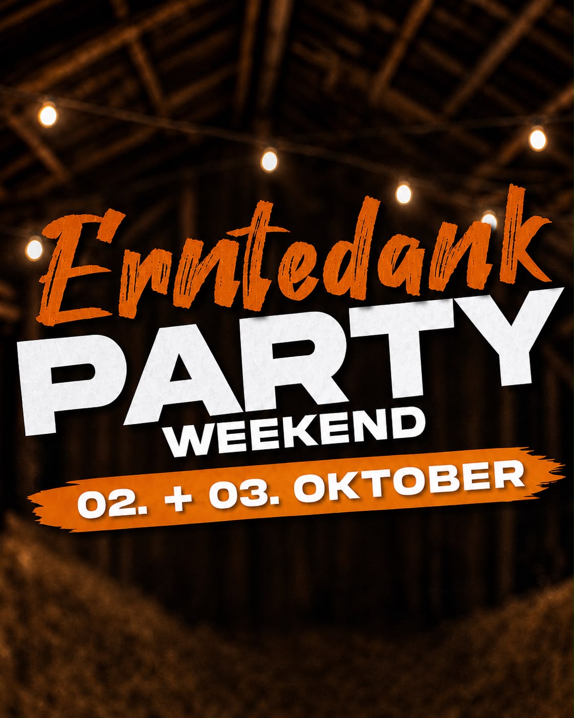 Erntedankparty! SAMSTAG [Digital]